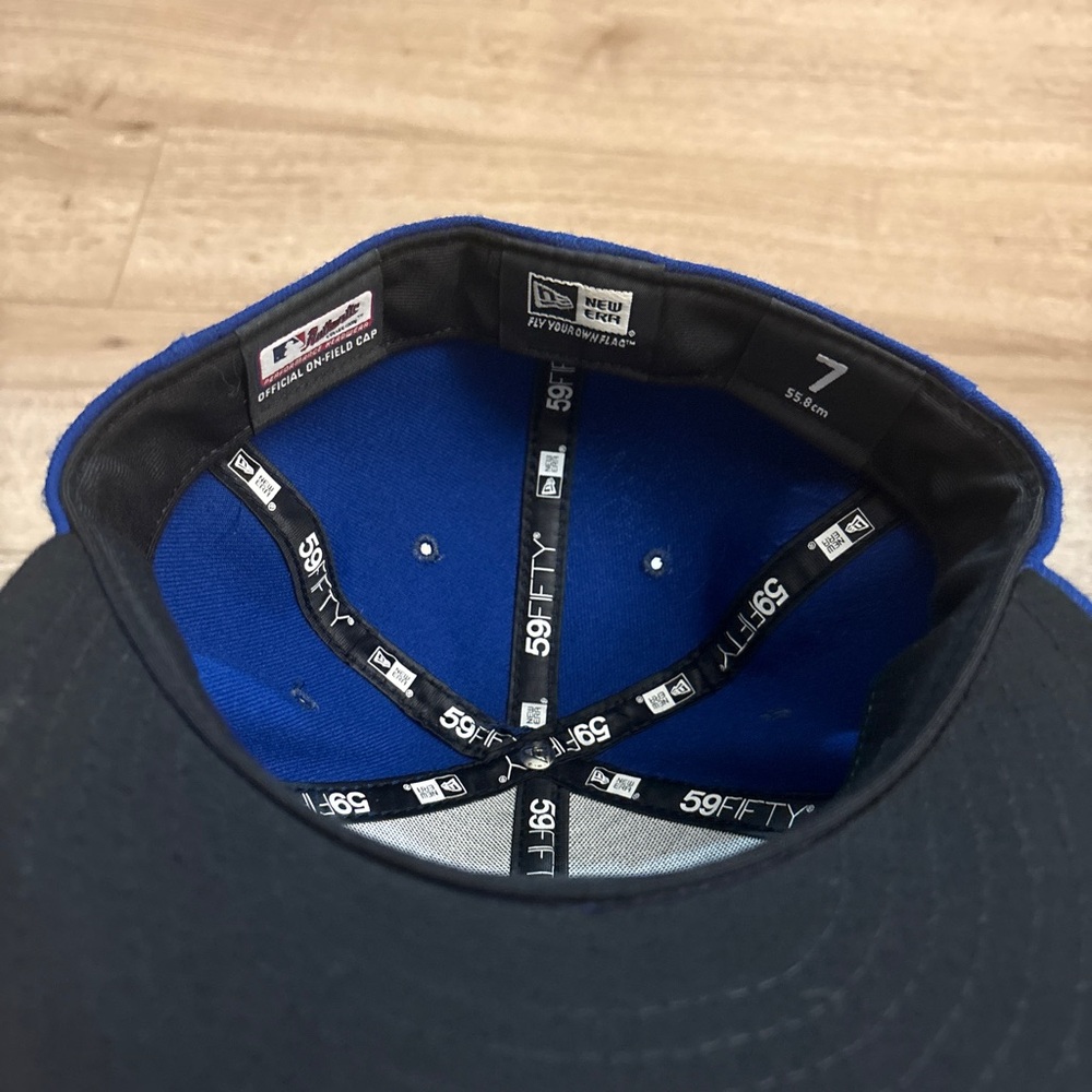 New Era Blue Chicago Cubs Fitted Cap - Picture 4 of 4